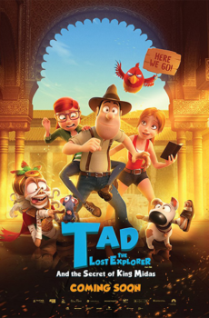 Tad the Lost Explorer and the Secret of King Midas 2017 BluRay